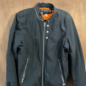 Diesel Men's Black Bomber Jacket